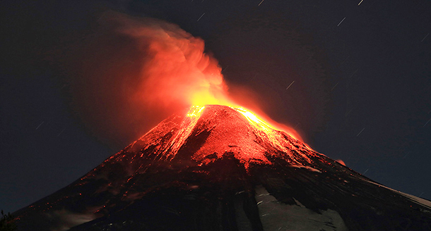 Chile Volcano Eruption